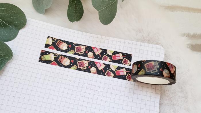 Washi Tape Bubble Tea